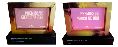 Premios marco de oro 2005-2006 concedidos por Graphic Spack