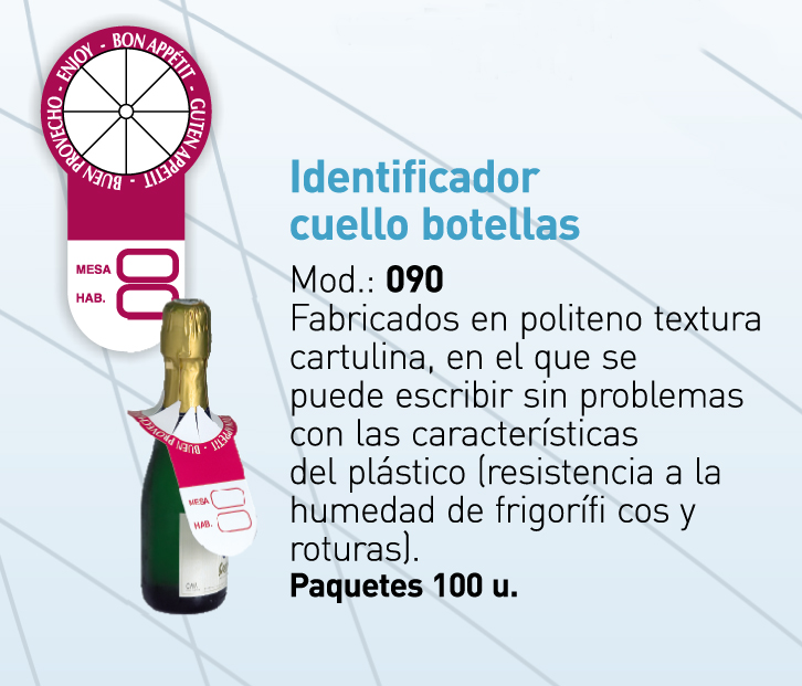 imagen de IDENTIFICADOR CUELLO BOTELLAS (COLLARÍN) MOD.090